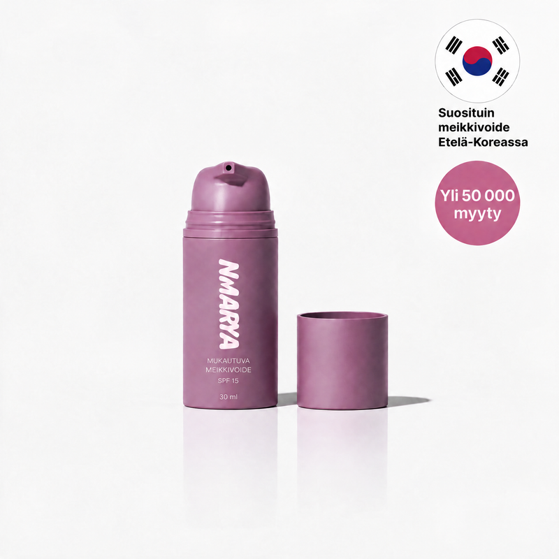 Amara, ihonsävyyn mukautuva meikkivoide SPF 15