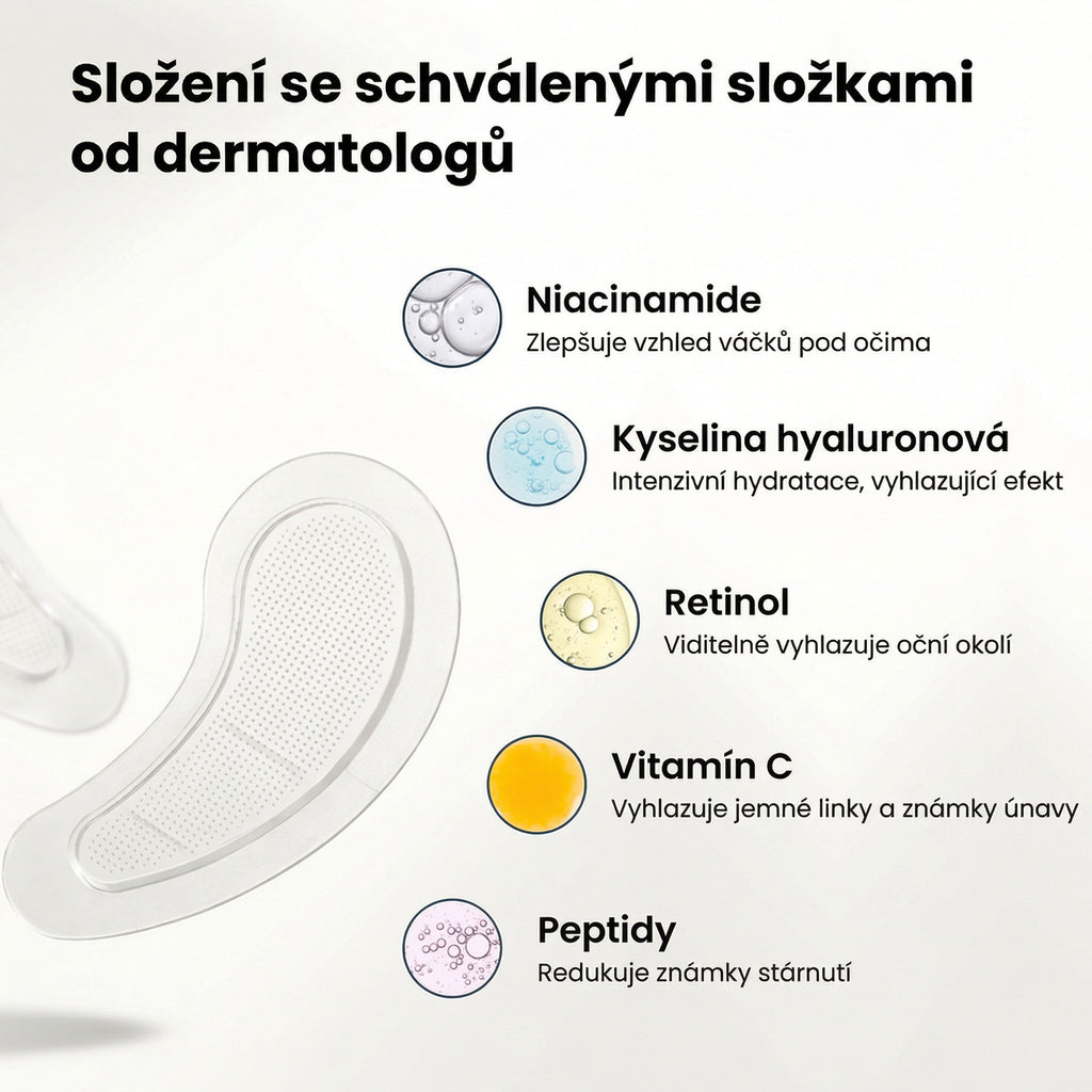 Patchy proti kruhům pod očima nové generace